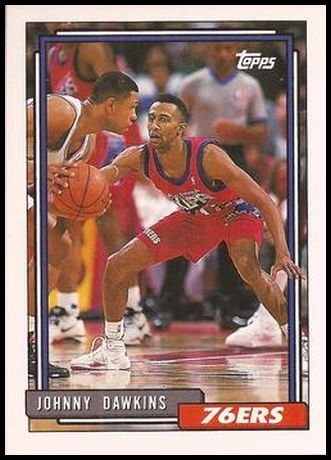 92T 168 Johnny Dawkins.jpg